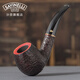 沙芬（SAVINELLI）意大利罗马风情石楠木烟斗套装P104R黑烟嘴677弯斗进口烟斗 【经济套装：烟斗+基础配件】