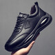 Zapatos para hombres ditterdam zapatillas para correr otoño e invierno 2025 Nuevos deportes livianos más zapatos de algodón de terciopelo zapatos casuales al aire libre para hombres FH-9902 Negro 41