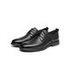 
Red Dragonfly Men's Shoes New Embossed Leather Shoes Men's British Style Business Shoes Classic Derby Shoes Wedding Shoes WTA12161 Black 39