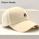 Charme Kendo Site Web officiel Baseball Chatme Femmes Coréen Style Tendy Men de baseball High Top Baseball Sun Sun Circonfert Men's Women's Hat Gift Boad Boîte beige blanc