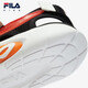 Fila Fila Children's Shoes 2024 Summer Summer Boys and Girls Children's Sandals Sandals Black/Fire Red-BF 26 Size Inner Length 16.0cm