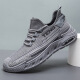 
Pudi large-size men's shoes for spring and summer new mesh breathable casual sports shoes for men's trendy anti-slip shock-absorbing running shoes FH-Donghong-JYX-9227 beige 42