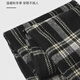 
Show off the men's winter Korean style fashionable and versatile plaid scarf student thickened warm shawl dual-purpose men and women's style double-sided wear-black (mask for free)
