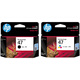 Ji Litian Customized HP47 Tinte Patrone Schwarze Farbe 4825 4826 4877 4828 4829 Drucker Tintenpatrone 100ml Tinte*2 Stück + Tintenabsorber*1