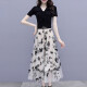 Pierre Cardin Skirt 2023 Women's New Slim Dress Temperament Suit Skirt Age-Reducing Western Fashion Fashion Mid-Length Skirt Black Suit L