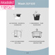 
Modal men's pajamas spring and summer ice silk long-sleeved home clothes summer thin model imitation silk can be worn outside and larger size set 6628 Haze Blue L (170)