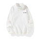 
Lan Junqi high-quality cotton stand collar plus velvet sweatshirt men's autumn and winter top ins Korean style youth student top coat MH9901H white (plus plus velvet style) M 80-105Jin[Jin equals 0.5 kg]