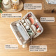 Lazy corner makeup bag skin care products lipstick bag toiletry bag travel portable large capacity business trip waterproof storage bag light apricot color