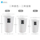 ASVEL trash can large household kitchen living room trash can bathroom creative modern light luxury kitchen trash can without cover White 6L (6218-19)
