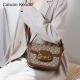 CALWAN KEODH Sitio web oficial Bolsa Bolsa para mujeres Nuevas bolsas cruzadas Crossbody Spring and Summer Versátil Bolsa Regalo de cumpleaños para novia Wife [marrón] Marca de lujo de lujo Versátil y conmovedora novia