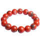 Yan's Natural Baoshan Nanhong Agate Bracelet Buddha Beads Unique Iron Sheet Powder Toy Bracelet Single Circle Men's and Women's Jewelry 852 Bead Diameter 12 mm