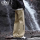 IZEXX functional assault casual pants men's autumn windproof and waterproof loose straight workwear long pants IZ36 black L