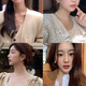 
QMXD2mm Slim Shishijia 3mm Xiaomi Pearl Pearl Necklace Women's Clarbone Chain Necklace Artificial Pearl Birthday Gift Valentine's Day 4MM Necklace (90% of people choose)