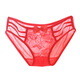 Yan Beiwei Tanga Women Spitze sexy taille hohl hohl transparente junge Frau Unterwäsche Romantische Versuchung reine wünschenlose Slusts [4 Pakete] 922 Schwarz + 219 Wassermelone + 983 Lila + 219 Schwarz M [Empfohlenes Gewicht 80-120 Jin [Jin gleich 0,5 kg]]