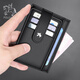 Poloflle Paul Card Bag Herren-Ultra-dünne Leder Multifunktions-Bankkartenkoffer Multi-Card-Position mit großer Kapazitäts-Brieftaschen-Karten-Karten-Karten-Kartenposition für Frauen