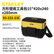RSRDDY tool bag multifunctional canvas thickened portable school bag square plastic bottom tool bag 15 shoulder tool backpack