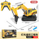 Lingying remote control car toy remote control tank car remote control excavator engineering vehicle stunt remote control vehicle medium ambulance [need to be equipped with a number 5 battery]