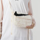 Nike (NIKE) men's bag women's bag 2025 summer new sports bag storage small bag fashionable crossbody bag casual shoulder bag FB3048-838/23*18*5cm, subject to the physical items of the counter