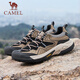 Camel (CAMEL) outdoor hiking shoes for men in summer new style breathable and comfortable hiking sports workwear shoes G14S342046 apricot color 42
