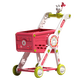 
Magic bean Shenghuo children's shopping cart small cart fruit chewyle large baby supermarket shopping mall play house toy girl hand push yellow duck [with doll + anti-roll + height adjustable