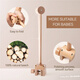 Jiaile Bedbell Baby Bracket Wooden Rotating Arch Mosquito Net Pendant Baby Bed Accessories Newborn Soothing Bedbell Lion Rattle Lion Rattle