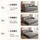 
Porzi sofa bed integrated and dual-purpose 2025 new cream style small apartment living room study direct pulling and stretching folding bed, outer diameter 2.06 meters [Bluetooth speaker + storage box] Comfortable latex model [S+ grade Napa leather]