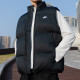 
Nike (NIKE) men's winter new outdoor sports stand collar comfortable casual fashion trend warm cotton vest FB7374-010 S