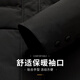 Flying in the Snow 90 Down Jacket Dad's Wear Men's Winter Warmth and Coldproof Wool Collar Middle-aged and Elderly Thickened Jacket 175
