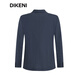 迪柯尼（DIKENI）品质羊毛单西新品春秋商务通勤易打理男士西服外套 灰蓝 170/92A