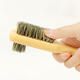 
Kang Liya K-1342 Soft-breasted shoe polish brush Multifunctional dust brush leather shoe brush Bristle three-sided brush