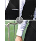 Xinhan bester Mannanzug westlicher Style Brother Anzug Weste weißes Hemd dreiteilige Hochzeitsgruppe Kleidung Großgröße Brudergruppe Hochzeits Hochzeit Kurzhemd Hemd + schwarze Hosen + Schwarze Fliege 3xl regulärer Stil