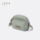 Leif crossbody bag for women water-repellent nylon canvas shell bag small lightweight practical shoulder bag women bag sprout green - can hold iPhone14