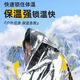 Minggu emergency blanket thermal blanket outdoor emergency pad earthquake rescue blanket double-sided rescue blanket thermal insulation sun protection double-sided gold and silver 160*210cm 5 pieces CW752601