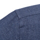 Shanshan pure cotton brushed shirt men's long-sleeved business casual young and middle-aged cotton solid color shirt men dark blue 42