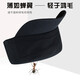 Woodpecker hat men's quick-drying spring and summer flat-top peaked cap sun hat Korean style trendy women's baseball cap fashion versatile sun hat black