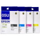 爱普生（EPSON）原装05U 05N墨盒WF-4838 WF-7848 7318 7841打印机黑色彩色墨盒 墨水 原装墨盒05U青色(约打印1200页)