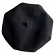Beret women's autumn and winter Japanese style big head beret hat ins hat new octagonal painter hat black