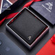 
Paul Mesid Men's wallet Men's genuine leather short wallet Cowhide multiple card birthday gifts for boyfriend husband father PL8602263-1 [New counter gift box] Writing greeting cards/printing photos