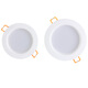 Less Less LED downlight 4 inch 5 inch 8W12W15W embedded ceiling hole downlight 9204 9205 9206 9208 9208-18W-opening 20cm white light 5700K