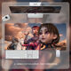 Bad man ink painting Zhang Zifan surrendered the mouse pad large boy animation game desktop soft pad lock edge customization Ajie-Feng hook [BB-684] 90 cm * 40 cm * 4mm thickness