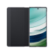 Huawei Original Matex5 Case de teléfonos móviles Case de cuero Multi-direccional Pantalla plegable Matex5 Ventana inteligente Clamshell Protection Versión de la versión Collector Collector Anti-Fall Huawei Mate X5 Soporte de ventana inteligente Case de cuero [negro]