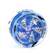Hkda Yo-yo Kinder-Jo-Yo-Automatikwirbel leuchtende Schlafanfänger Anfänger Legierung Yoyo Ball glühend weißer Kalter Kriegsseele + leuchtende Blue Sun War Soul Swirl leuchtet Yo-Yo-Ball [Pack]