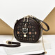 Blackkiss Bag Женская сумка для кросс кубика Сумка маленькая круглая сумка для торта маленькая сумка сумочка сумка для плеча женская повседневная сумка высокого класса подарка на день рождения подарки бежевой цепной сумки (высокая версия)