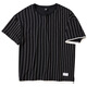 Zhidou Dou Do dof fettem Mann T-Shirt für Männer, trendiger dicker Mann extra großer Kurzärmel-T-Shirt für Männer, dicker Mann, plus großer Bauch, halbärmeliges Basishemd lose T1049 10xl XL (160-180jin [Jin gleich 0,5 kg])