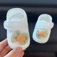 Midur Baby Foot Protection Weiche Sohle Schuhe 0-6 Monate Frühlings- und Herbstbaby Step-Frontschuhe für Neugeborene Kinderschuhe für drei Monate 8 Nicht-Rutschrosa (US-Scheibenknoten-Fußschutzschuhe) 11 s innere Länge 10,5 cm Empfohlen 0-6 Monate