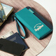 M Square [Official Direct Sales] Passport clip ID card bag storage travel ticket protection case card bags, Secret Green [Updated new product can be installed 1-3 passports