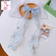 
Miande New Children's Hair Accessories Frozen Princess bow hair clip girls veil streamer mesh hair card headdress 9273D Snow White bow single streamer