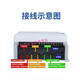 DTZ719 three-phase four-wire smart meter Level 1/0.5S-class multi-function meter 10-100A 3x220/380V 3x220/380V3x1.5(6)A