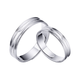 Pt.Charm new platinum ring men and women couple ring live adjustable pt950 platinum pair ring gift wedding ring women's ring if not in stock can be customized 3.5g as an example
