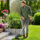 Gardena (Gardena) Importado de Alemania cortacésped recargable cortacésped cortacésped eléctrico batería de litio para el hogar césped 14701 cortacésped/una electricidad y una carga